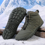 Outdoor Sports Cotton Shoes Men's And Women's Velvet Warm Boots Wear-resistant Non-slip