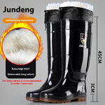 Rain Boots Men's Over The Knee Stockings High Tube Rubber Shoes