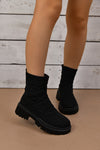 New Women's Flying Woven Sports Short Boots Women