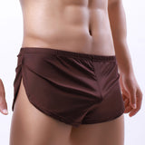 Men's Underwear Silky Round Edge Sports Underwear Home Shorts