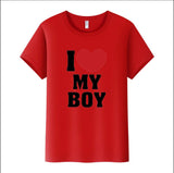 Simple Fashion Print T-shirt Women