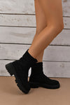 New Women's Flying Woven Sports Short Boots Women