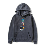 Solar System Planet Starry Sky Hooded Sweater