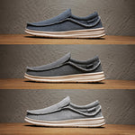 Large Size Canvas Shoes Male Lightweight Slip-on