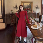 Red Small Long Skirt For Women