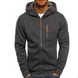 Men Hoodie Cotton Jacket