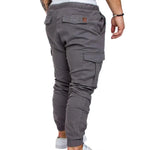 50%HOT2022 New Men's Casual Jogging Pants Solid Color Pocket Pants Sports Pants Men's Trousers Street Hip Halen Jogging Pants