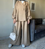 Linen blazer set ( 2 pieces) - Livefree