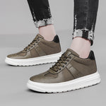 Men's High-top Board Shoes Trendy Korean Casual Height Increasing Shoes