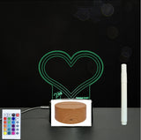 3D Acrylic Board Handwriting Message Board LED Light