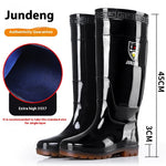 Rain Boots Men's Over The Knee Stockings High Tube Rubber Shoes