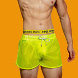 Men's Underwear Low Waist Sexy Thin Quick-drying Boxer Home Pants