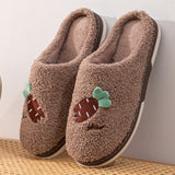 Baotou Indoor Leisure Home Warm Thick Non-slip Wear-resistant Cotton Slippers