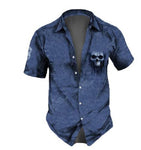 Printed Men's Shirt Casual Clothing