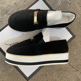 Fashion Platform Casual Muffin Bottom Shoes Women