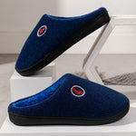 Warm Velvet Woolen Couple Non Slip Cotton Slippers