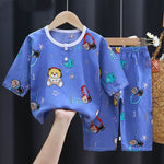 Summer Clothes Cotton Silk Air-conditioning Clothes Baby Clothes