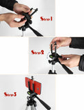 Professional Camera Tripod Stand Holder Mount For Cell Phone, Portable Tripod, Mobile Phone Live Stream Holder, Camera Tripod