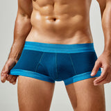 Thin Viscose Boxer Briefs Men