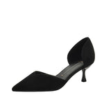 Summer New Stiletto Heel Pointed Black High Heels