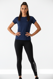 Raglan Sleeve Tee — Dark Blue
