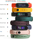 Strap for Xiaomi Mi Band 7 6 5 4 3 Sport Bracelet Watch Silicone Wrist Strap For Xiaomi Mi Band 7 3 4 5 bracelet Mi Band 7 Strap