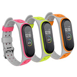 Replaceable Strap for Xiaomi Mi Band 5 4 3 Breathable Strap on Mi Band4 band3 Band5 Belt on xiaomi Mi Band 3 4 5