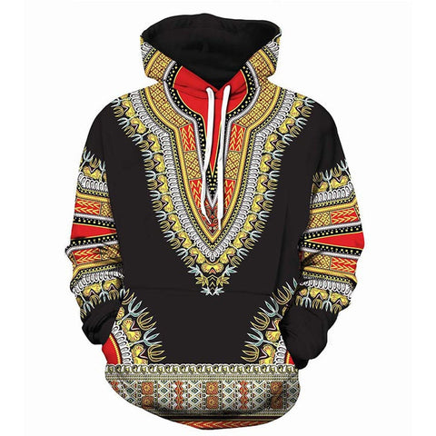 3D Traditional Print Hoodies Men Women  Fashion African Dashiki Hoodie Sweatshirts Men Hip Hop Streetwear Hoody Tracksuit