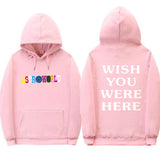 TRAVIS SCOTT ASTROWORLD WISH YOU WERE HERE HOODIES fashion letter ASTROWORLD HOODIE streetwear Man woman Pullover Sweatshirt