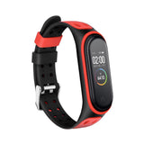 Replaceable Strap for Xiaomi Mi Band 5 4 3 Breathable Strap on Mi Band4 band3 Band5 Belt on xiaomi Mi Band 3 4 5