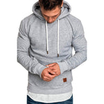 sweatshirt men  NEW hoodies brand male long sleeve solid hoodie big size