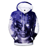 Rapper XXX Tentacion Cotton Hoodies sweatshirts 3D Hip Hop Singer xxxtentacion Uniform mens hoodies Hip Hop sweatshirt