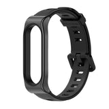 New Original Mijobs Youth Strap For Xiaomi Mi Band 5 Bracelet Metal Frame Strap For Xiaomi Mi Band 4 Silicone Strap Replacement