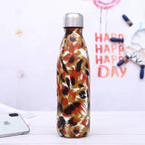 500ml Sports Pot 304 Stainless Steel Creative Portable Coke Bottle Bowling Outdoor Insulated Cup Water Bottle