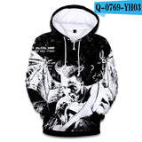 Rapper XXX Tentacion Cotton Hoodies sweatshirts 3D Hip Hop Singer xxxtentacion Uniform mens hoodies Hip Hop sweatshirt