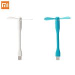 XiaoMi Mijia mini Fan Flexible Portable USB fan For Pover Bank Laptop Computer  fast shiping