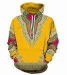 3D Traditional Print Hoodies Men Women  Fashion African Dashiki Hoodie Sweatshirts Men Hip Hop Streetwear Hoody Tracksuit