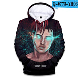 Rapper XXX Tentacion Cotton Hoodies sweatshirts 3D Hip Hop Singer xxxtentacion Uniform mens hoodies Hip Hop sweatshirt