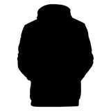 Men Suit Black hoodie Pattern 3D Print Long Sleeve Caps Sweatshirt Pullover sudaderas para hombre mens hoodies