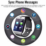 Bluetooth Watch DZ09 Android Phone Call 2G GSM SIM - shop.livefree.co.uk