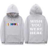 TRAVIS SCOTT ASTROWORLD WISH YOU WERE HERE HOODIES fashion letter ASTROWORLD HOODIE streetwear Man woman Pullover Sweatshirt