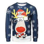 3D Jumper Snowman Deer NEW Santa Claus Xmas Patterned Sweater Ugly Christmas Sweaters Tops For Men Women Pullovers Blusas