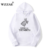 Game of Thrones Wolf hoodies Poleron Hombre Fashion Streetwear Cotton Sweatshirt Pullover Men women Hoodie Sweat mens Hoodies