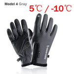 NEWBOLER 100% Waterproof Winter Cycling Gloves Windproof Outdoor Sport Ski Gloves For Bike Bicycle Scooter Motorcycle Warm Glove