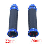 Motorcycle grips hand rubber pedal biker scooter handlebar grips modified handlebar throttle turn Grip Settle Handle Grips