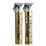 Hair Clipper Electric Clippers New Electric Men's Retro T9 Style Buddha Head Carving Oil Head Scissors