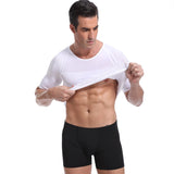 Classix Men Body Toning T-Shirt Slimming Body Shaper Corrective Posture Belly Control Compression Man Modeling Underwear Corset