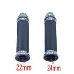 Motorcycle grips hand rubber pedal biker scooter handlebar grips modified handlebar throttle turn Grip Settle Handle Grips