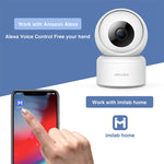 Home Security Camera IMILAB C20 Indoor Security WiFi Camera with Night Vision, 2-Way Audio, Works with Alexa, Motion Tracking