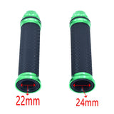 Motorcycle grips hand rubber pedal biker scooter handlebar grips modified handlebar throttle turn Grip Settle Handle Grips